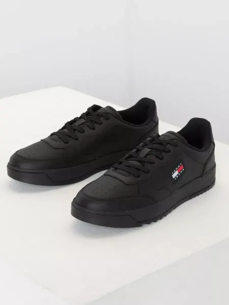 TOMMY JEANS Кеды спортивные натуральная кожа