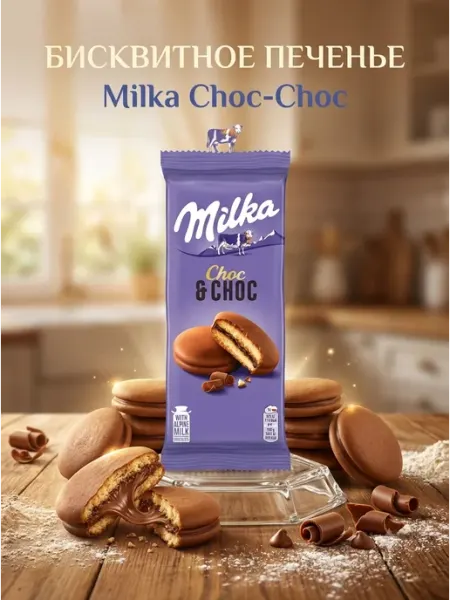 Печенье Милка Choc Choc milka