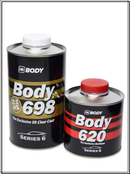 Body лак автомобильный 698 HS 1 л+ 0,5 л Body, Греция