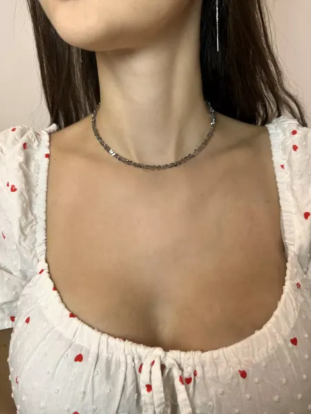 Ms Jewel Чокер на шею из алмазного стекла