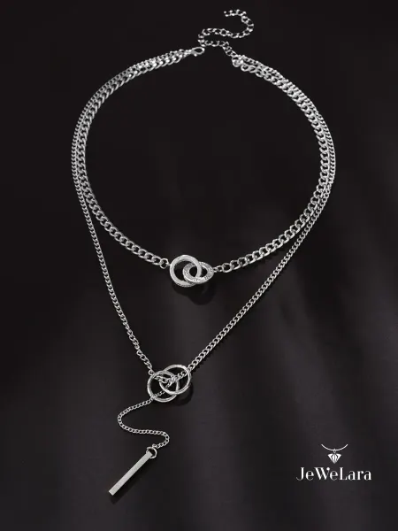 JeWeLara Цепочка на шею с подвеской - бижутерия