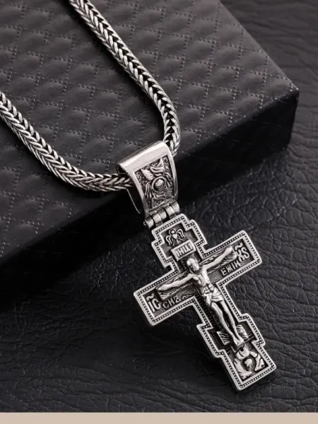 KOkOs jewelery Крест на шею большой