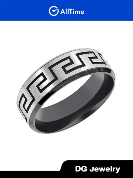 DG Jewelry Кольцо с орнаментом бижутерия
