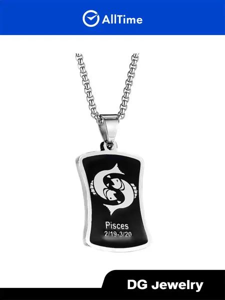 DG Jewelry Кулон "Рыбы", бижутерия