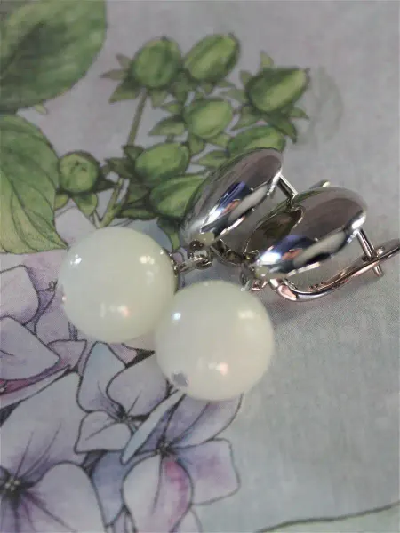 TE jewelry Серьги с натуральным камнем "Лакония"