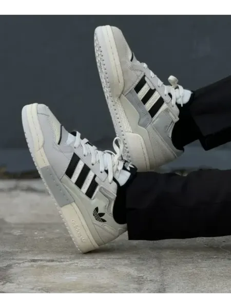 Кроссовки originals Forum Exhibit Low Grey Black adidas