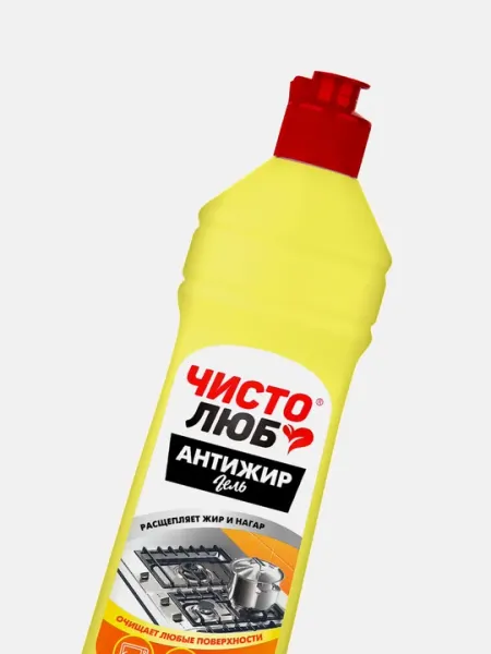 "ЧИСТОЛЮБ" Антижир гель для кухни 500г - Средства для кухни