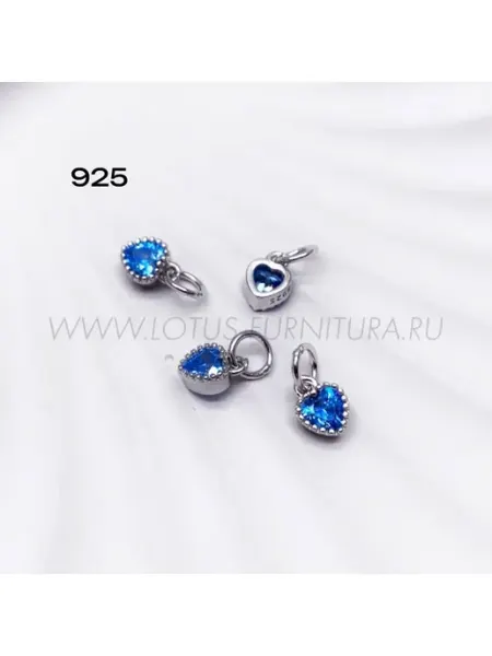LOTUS jewelry parts Подвеска на шею сердце
