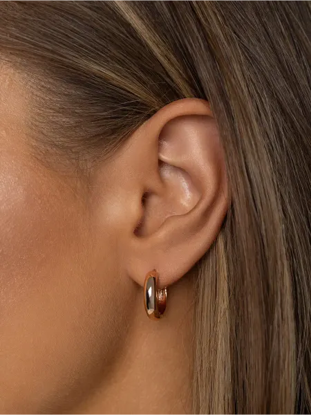 MNE.jewelry Серьги кольца бижутерия под золото