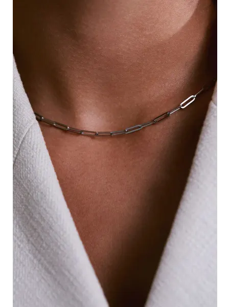 Stainless steel jewelry Цепь женская на шею
