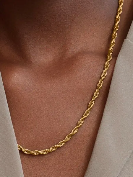 Stainless steel jewelry Цепочка бижутерия на шею