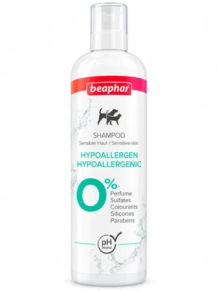Beaphar Hypoallergenic — Гипоаллергенный шампунь для собак и кошек с чувствительной кожей - Косметика для животных