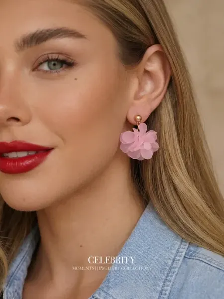 Серьги бижутерия объемные крупные CELEBRITY ACCESSORIES