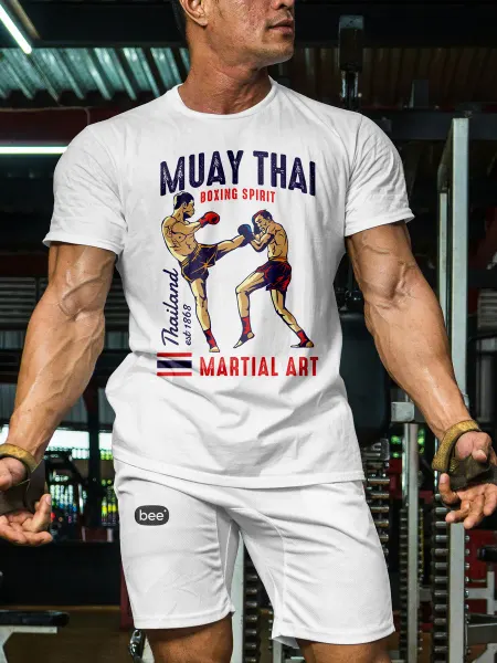 MOT Футболка с принтом jiu-jitsu Muay Thai муай тай