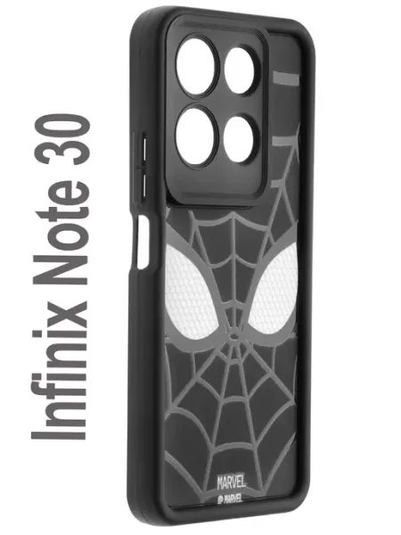 Силиконовый чехол на Infinix Note 30 с принтом CHERRIES