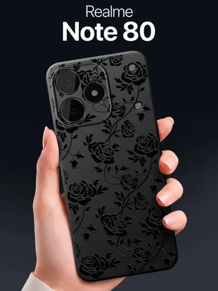 Чехол на Realme Note 80 с цветами SCDesign