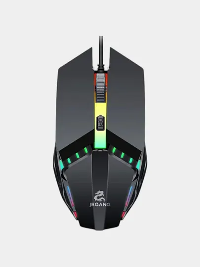 Проводная игровая мышь для ПК и ноутбука, RGB-подсветка, JM-530