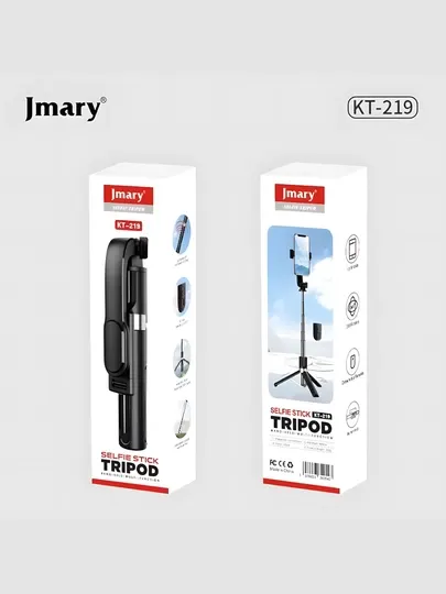 Штатив-трипод Jmary KT-219, c держателем телефона, черный