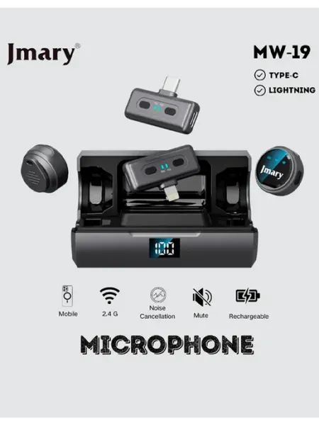 Беспроводные микрофоны Jmary MW19