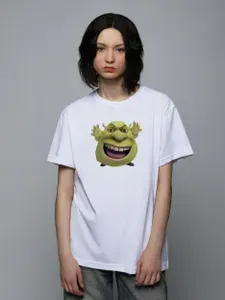 Футболка jojo print мем Шрек, прикол Шрекси 1 шт