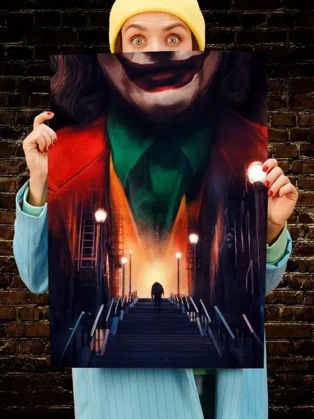 Print Master Постер Джокер Хоакин Феникс Joker