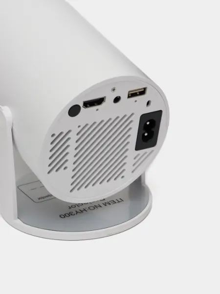 Смарт проектор HY300 PRO для домашнего кинотеатра Smart, портативный, Wi-Fi, Android - Проекторы и аксессуары