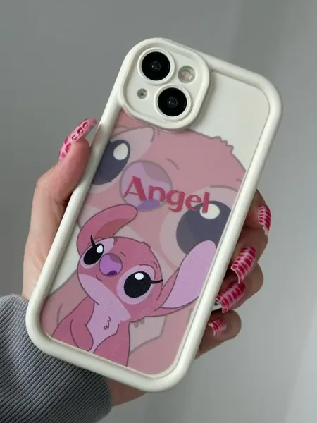Чехол на iPhone 14 Plus с принтом Стич CaseLove