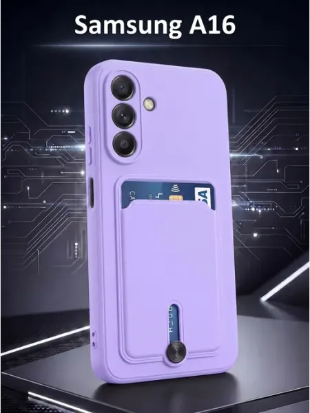 Чехол с карманом на Samsung Galaxy A16 ЧЕХОЛБЕРИ