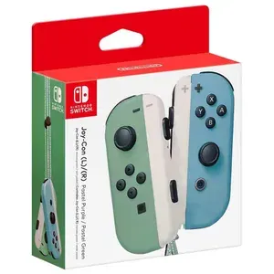 Nintendo Геймпад Joy-Con Сontrollers, зеленый, голубой