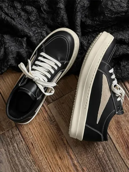 Кеды на высокой подошве в стиле Rick Owens MALGO