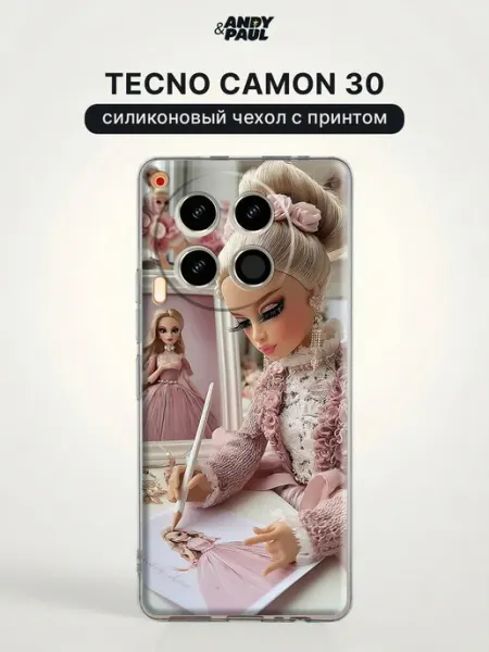 Чехол на Tecno Camon 30 pinterest Andy&Paul