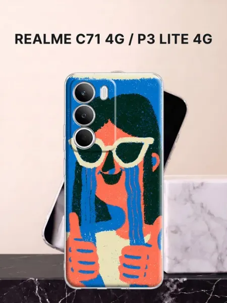 Чехол на Realme C71 4G P3 Lite 4G pinterest Andy&Paul
