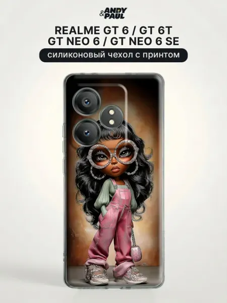 Чехол на Realme GT 6 GT 6T GT Neo 6 GT Neo 6 SE y2k Andy&Paul