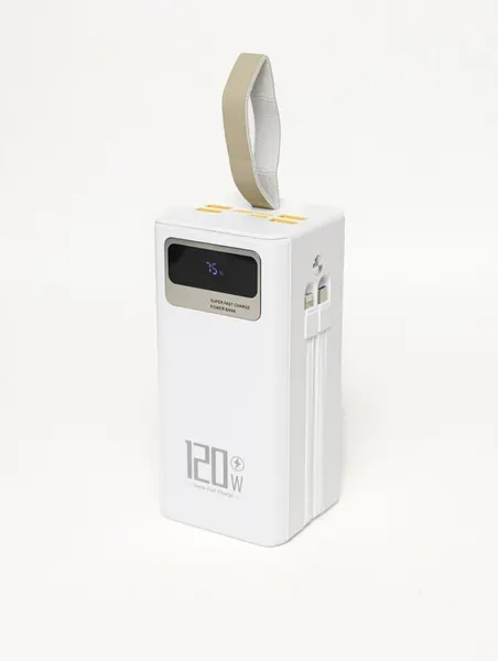 Powerbank 120W с быстрой зарядкой для телефонов, iPhone и ноутбуков