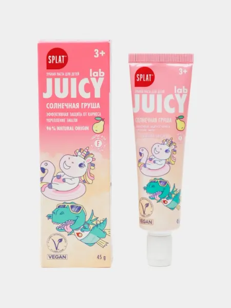 Зубная паста SPLAT JUICY с солнечной грушей, 45 гр