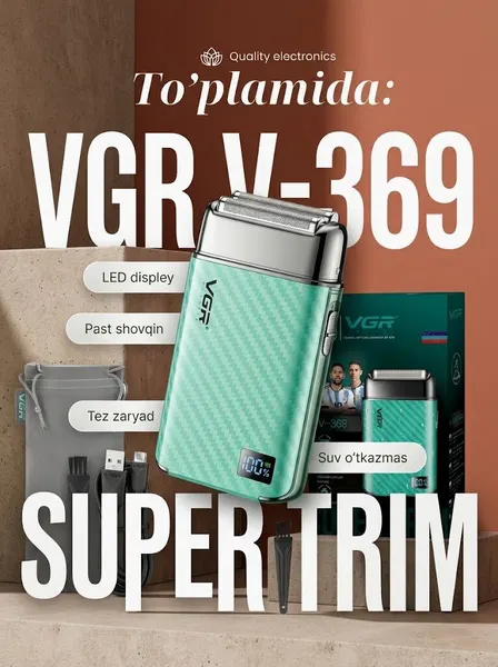 Умные смарт-часы наручные VGR V-369 (сенсорный экран, Bluetooth, влагозащита)