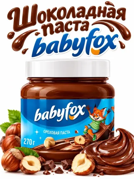 Шоколадная паста babyfox