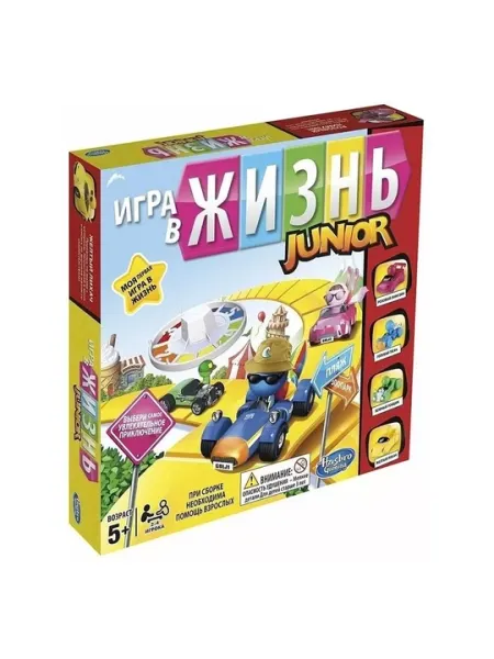 Настольная игра для детей "Игра в жизнь Junior"