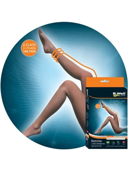 Колготки компрессионные B.Well rehab JW-321, класс компрес