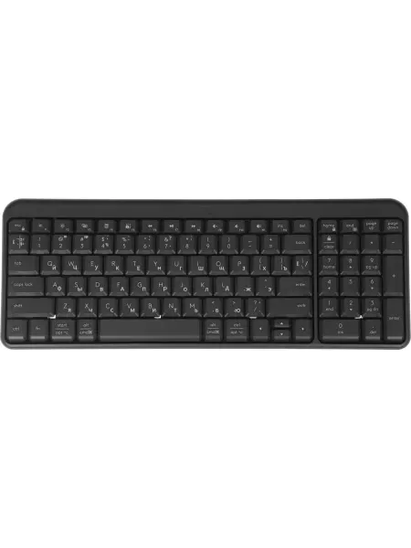 LOGITECH Клавиатура K251 черный беспроводная BT slim Multimedia