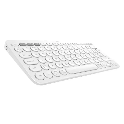 Logitech K380 Беспроводная мембранная клавиатура, русская раскладка, белая