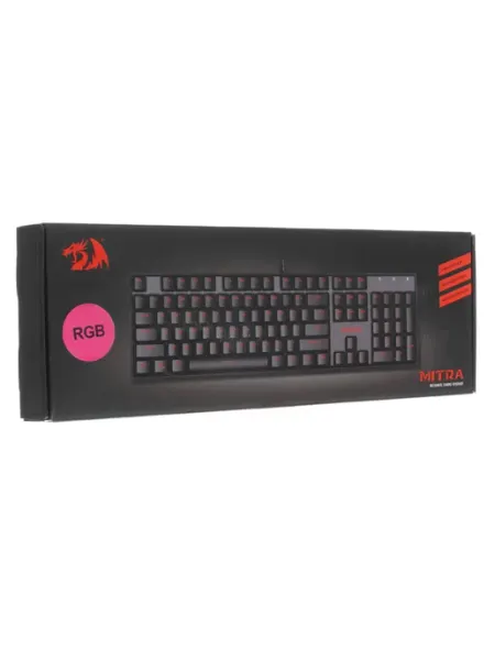 Клавиатура Redragon Mitra K551RGB, Blue Switch, проводная, п…