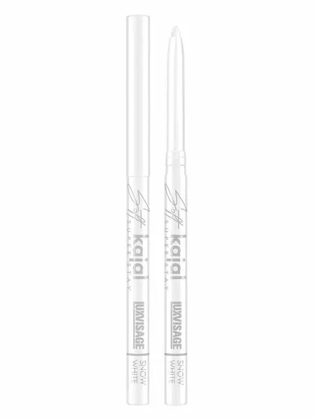 LUXVISAGEКарандаш-каял для глаз механический Soft kajal super stay тон Белоснежный