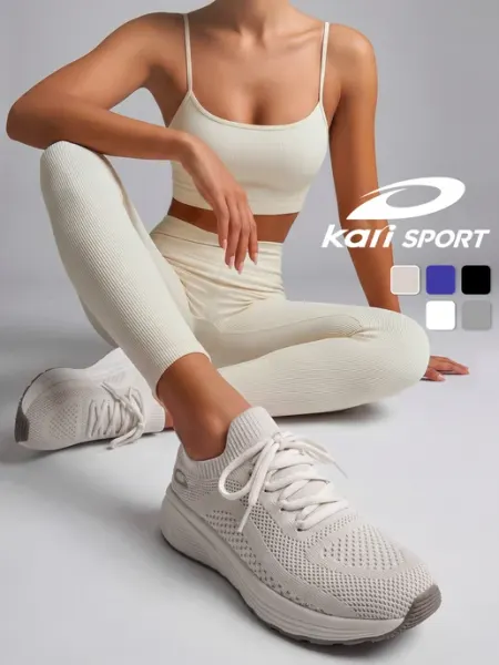 Kari Кроссовки женские для фитнеса черные летние
