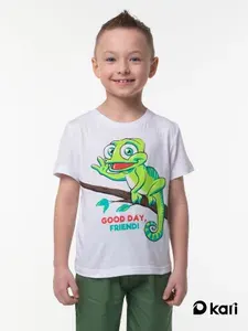 Футболка KariKids для мальчика базовая Уцененный товар