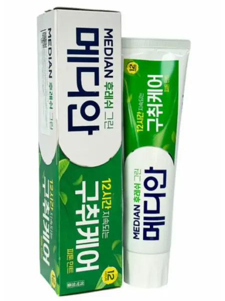 Fresh Green Toothpaste Корейская зубная паста 120г median