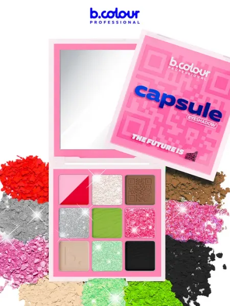 Тени для век палетка CAPSULE 04 Tomorrowland B.COLOUR PROFESSIONAL