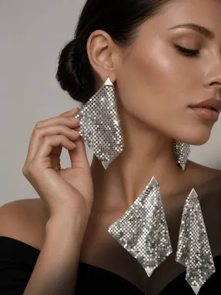 Серьги бижутерия длинные висячие JOYCITY