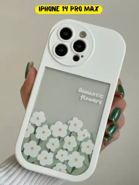 Чехол на iPhone 14 Pro Max Ромашки CaseLove