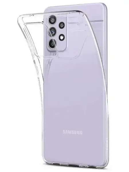 Прозрачный силиконовый чехол для Samsung Galaxy A72 Asra-Ms